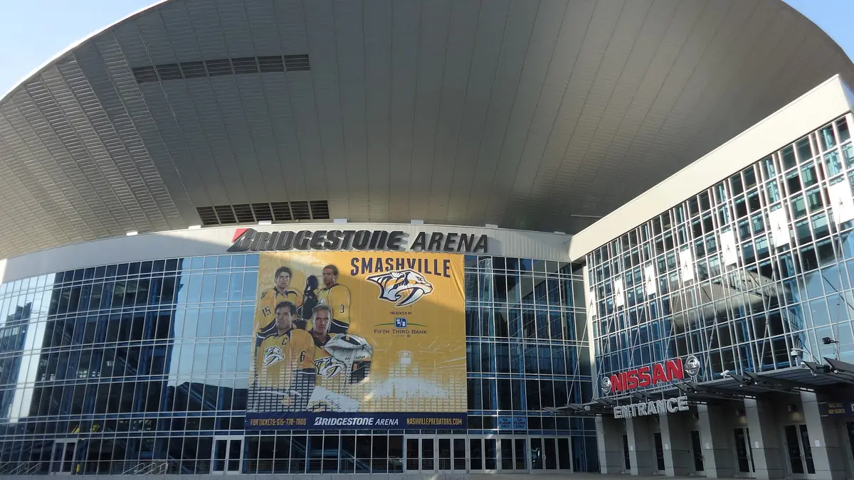 Bridgestone Arena in Nashville, TN