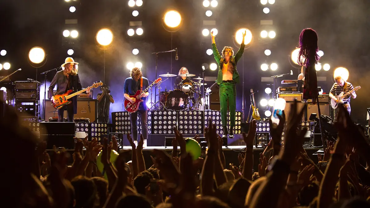 Cage the Elephant performs live at the 2017 Bonnaroo Music & Arts Festival