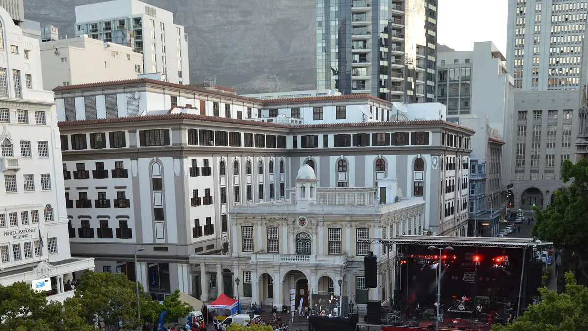 Cape Town International Jazz Festival 2018. The free pre- concert given at Greenmarket Square
