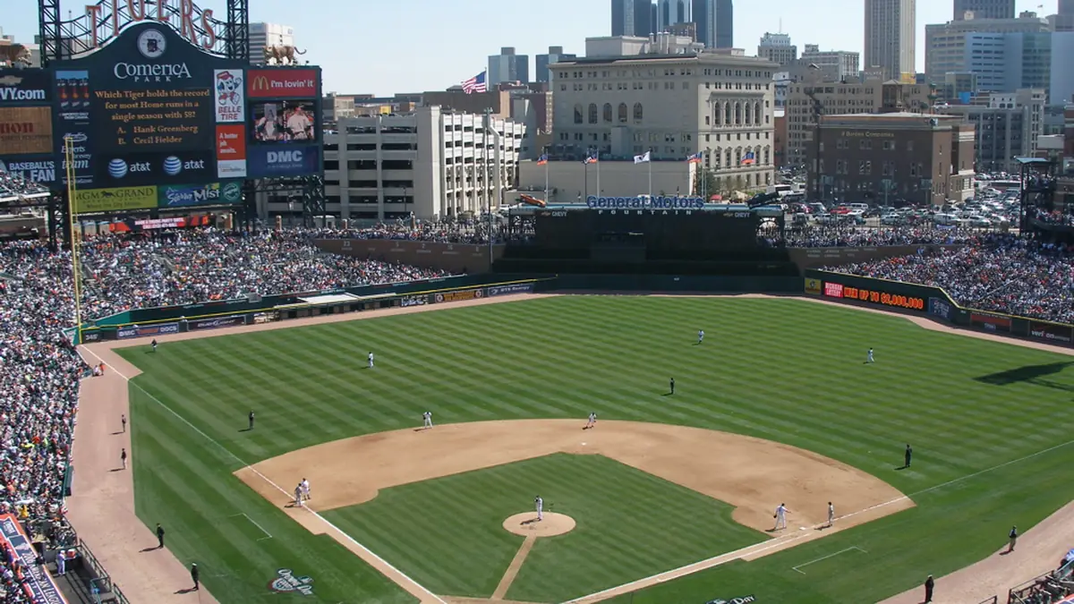 Comerica Park in Detroit, MI