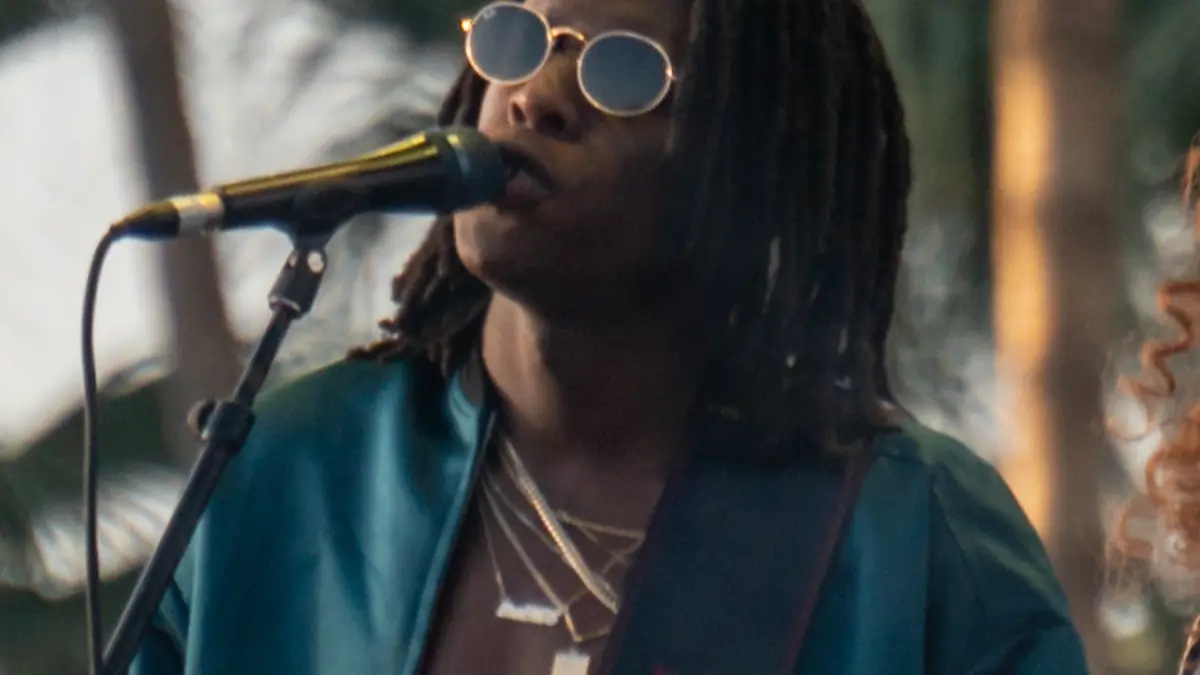 Daniel Caesar performing at Coachella Festival - Weekend 1 2018 - Friday 13th Saturday 14th April 2018