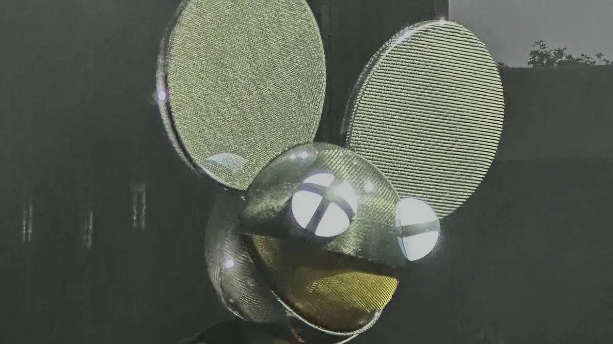Deadmau5 performing at Grand Rapids, Michigan at Belknap Park in 2023
