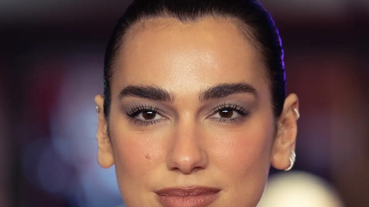 Singer Dua Lipa as a guest at the premiere of Rosebush Pruning at the 2026 Berlin International Film Festival