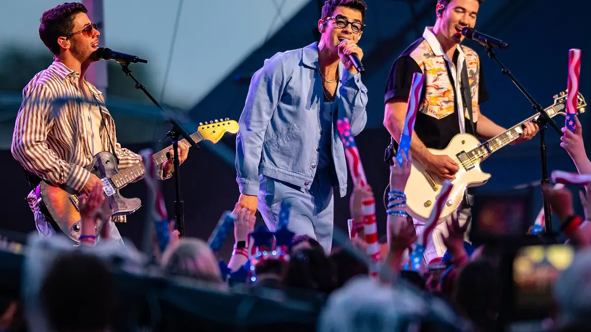Jonas Brothers 4th of July Show Taping in Cleveland