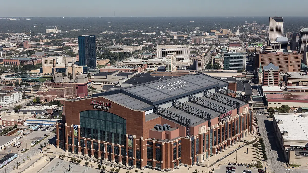 Lucas Oil Stadium in Indianapolis, IN