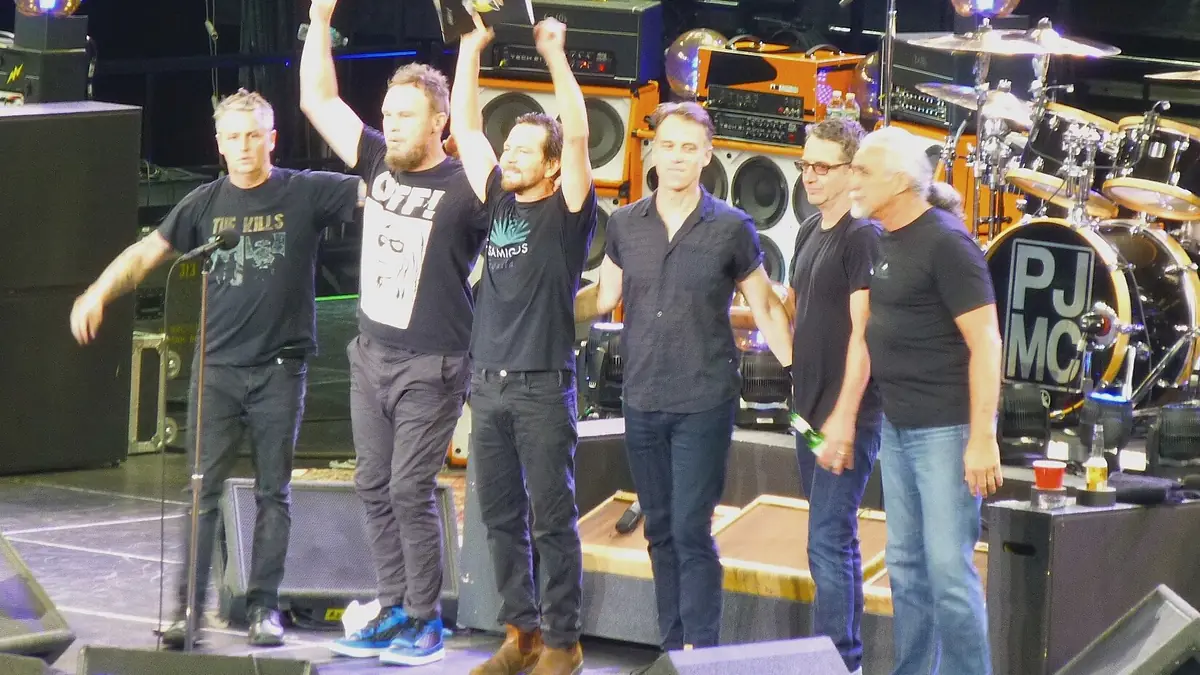 Pearl Jam in New York in 2016