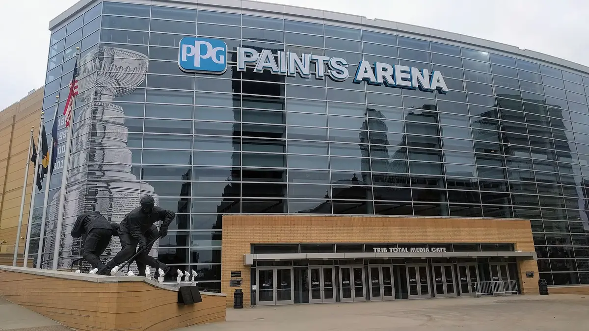 PPG Paints Arena in Pittsburgh, PA