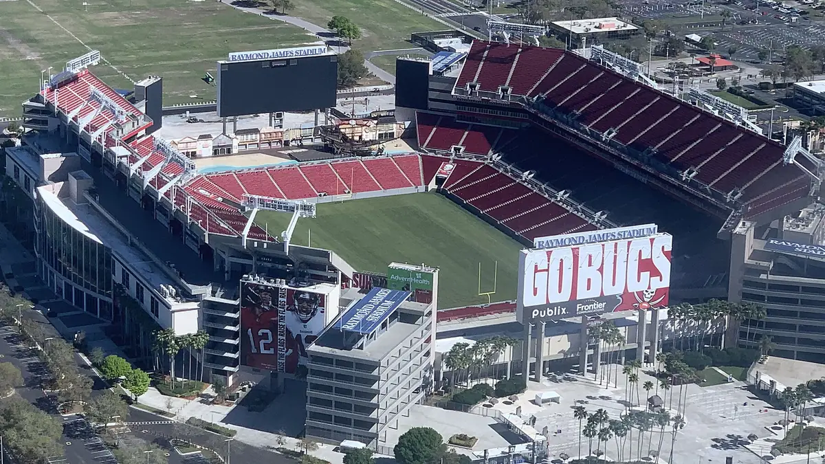 Raymond James Stadium in Tampa, FL