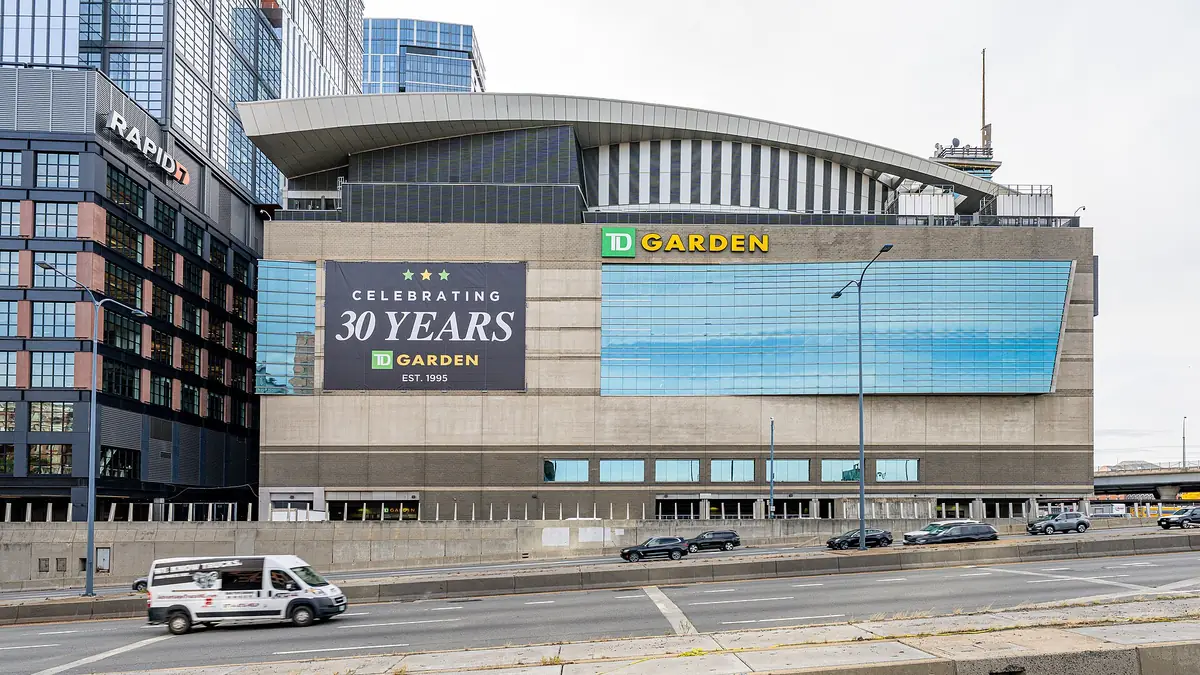 TD Garden in Boston, MA