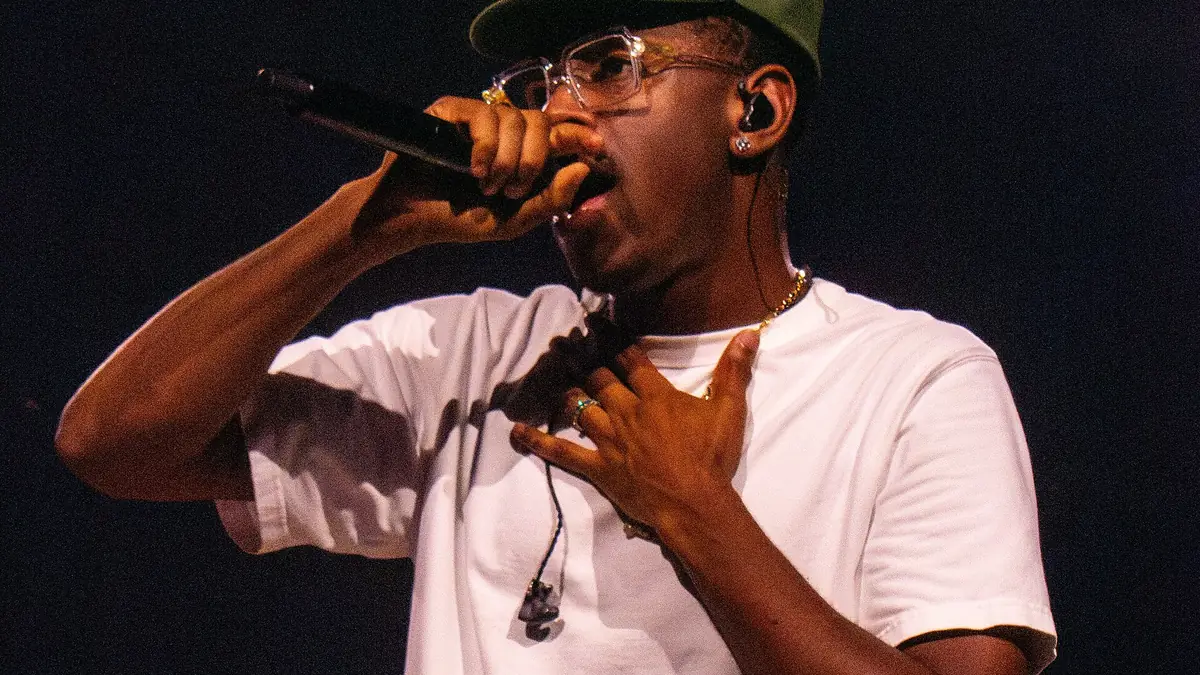 Tyler, The Creator performing at Scotiabank Arena in Toronto, Ontario in 2025 as part of his CHROMAKOPIA tour